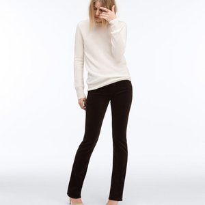 Cordoroy bootcut pants in dark gray w/ pockets - size 31